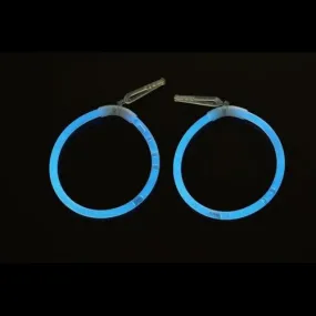 Glow In The Dark Hoop Earrings - Single Color