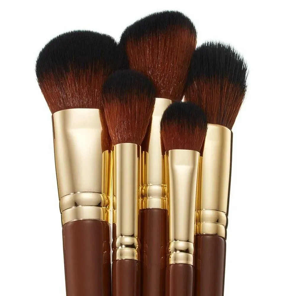 Spectrum Collections 5 Piece Pantherine Face Makeup Brush Set